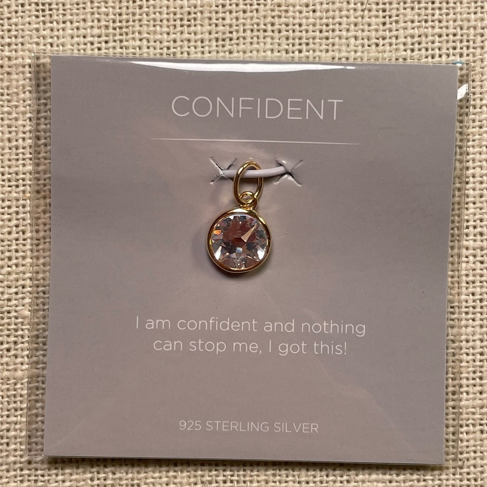 Origami Owl Core Gold and Silver Pendant Charm